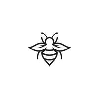 bee logo afbeeldingen vector