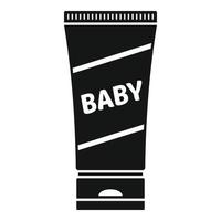 baby room buis icoon, gemakkelijk stijl vector