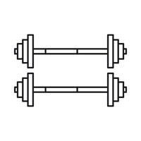 twee halters icoon, schets stijl vector