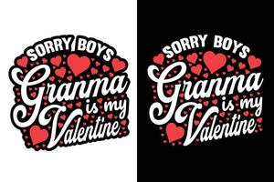 valentijnsdag dag t overhemd, mok, zak, sticker; ontwerp vector