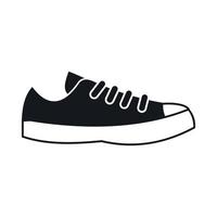 sportschoenen icoon, gemakkelijk stijl vector