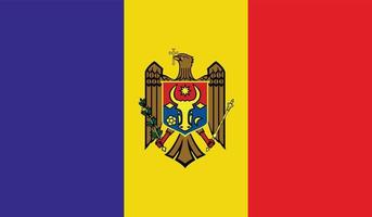 Moldavië vlag beeld vector