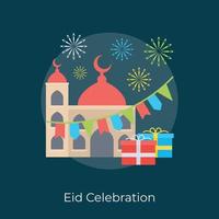 modieus eid viering vector