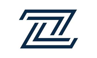 modern z lijn logo sjabloon vector