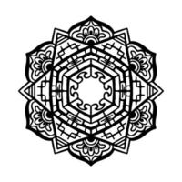 bloem mandala achtergrond ontwerp vector