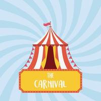 compositie voor kermis, carnaval en entertainment vector