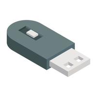 premie downloaden icoon van USB vector