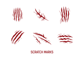 Gratis Scratch Marks Vector