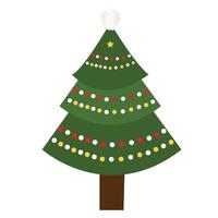 kerstboom clipart vector