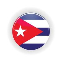 Cuba icoon cirkel vector