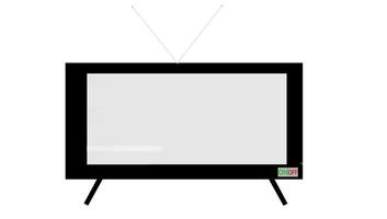 TV vector kunst elektrisch