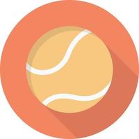 tennisbal vectorillustratie op een background.premium kwaliteit symbolen.vector iconen voor concept en grafisch ontwerp. vector