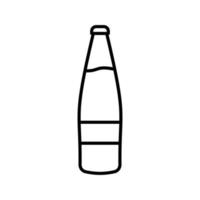 bier fles vector icoon