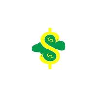 dollar brief s icoon logo sjabloon vector