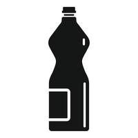 huiselijk bleken fles icoon, gemakkelijk stijl vector