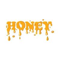 woord honing icoon vector