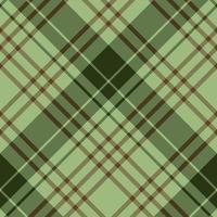 naadloos patroon in groen en bruin kleuren voor plaid, kleding stof, textiel, kleren, tafelkleed en andere dingen. vector afbeelding. 2