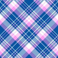 naadloos patroon in avond wit, roze en blauw kleuren voor plaid, kleding stof, textiel, kleren, tafelkleed en andere dingen. vector afbeelding. 2