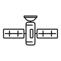 verbinding satelliet icoon, schets stijl vector