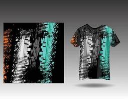 t-shirt sport grunge achtergrond voor extreem Jersey team racing wielersport Amerikaans voetbal gaming backdrop behang vector