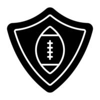 premie downloaden icoon van rugby veiligheid vector