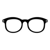 bril voor kortzichtig icoon, gemakkelijk stijl. vector