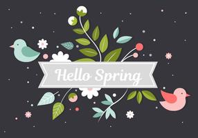 Gratis Spring Flower Vector Elementen