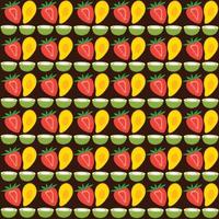 fruit naadloos patroon vector