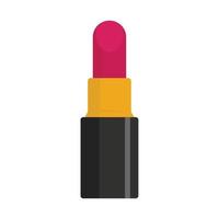 lippenstift icoon, vlak stijl vector