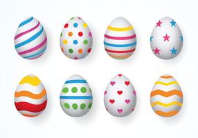 Easter eggs Vector