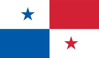 Panama vlag beeld vector