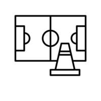 veld- onderhoud icoon. schets icoon vector