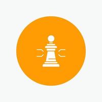 schaak voordeel bedrijf figuren spel strategie tactiek vector