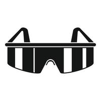 golf bril icoon, gemakkelijk stijl vector