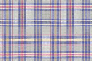 Schotse ruit of plaid retro kleur patroon. vector