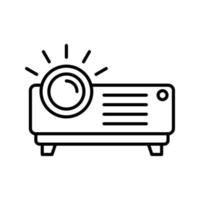 projector vector pictogram