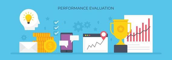 modieus prestatie evaluatie vector