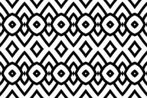 gemakkelijk achtergrond. zwart en wit naadloos patroon vector