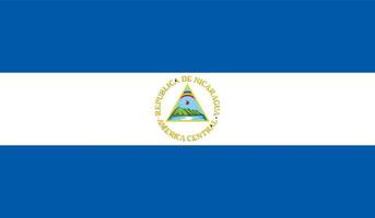 Nicaragua vlag beeld vector