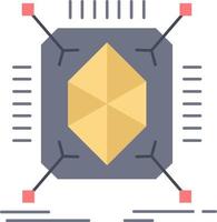 voorwerp prototyping snel structuur 3d vlak kleur icoon vector