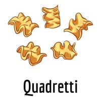 quadretti icoon, tekenfilm stijl vector