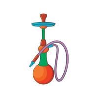 hookah icoon, tekenfilm stijl vector