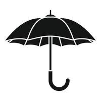paraplu icoon, gemakkelijk stijl vector