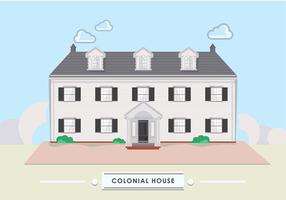 Koloniaal Huis vector