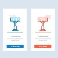 bouw licht stadion blauw en rood downloaden en kopen nu web widget kaart sjabloon vector