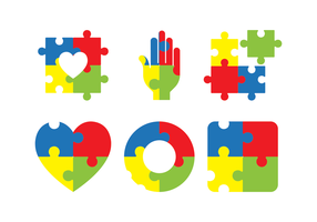 Autism Awareness Icon vector