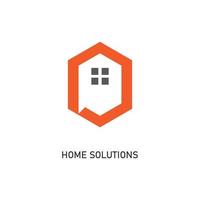 huis logo vector