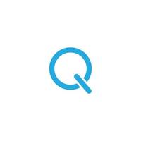 q letter logo vector