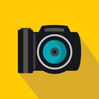 camera icoon, vlak stijl vector