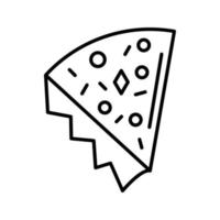 pizza plak vector icoon